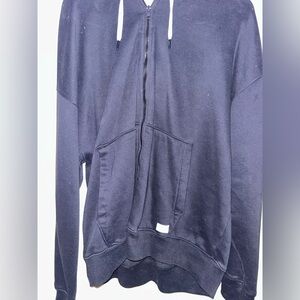 Men's Black Zip Up Hoodie